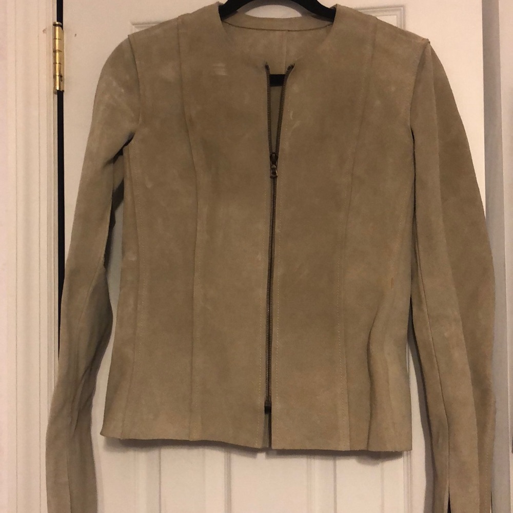 Calvin Klein suede jacket
